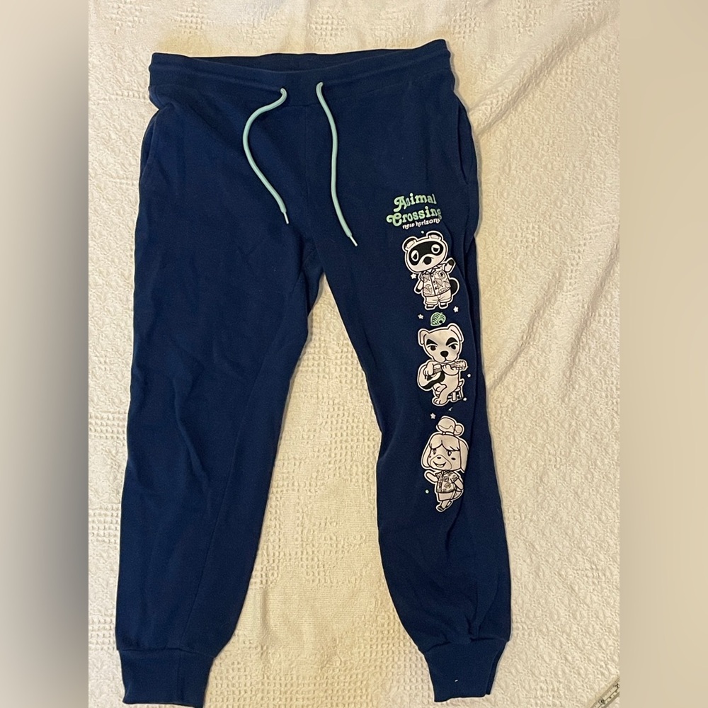 Animal Crossing jogger sweatpants